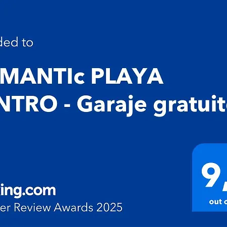 Romantic Playa Centro - Garaje Gratuito דירה אלתיאה