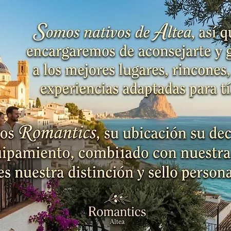 Romantic - Garaje Incluido & Apartamentosaltea Appartement Altea